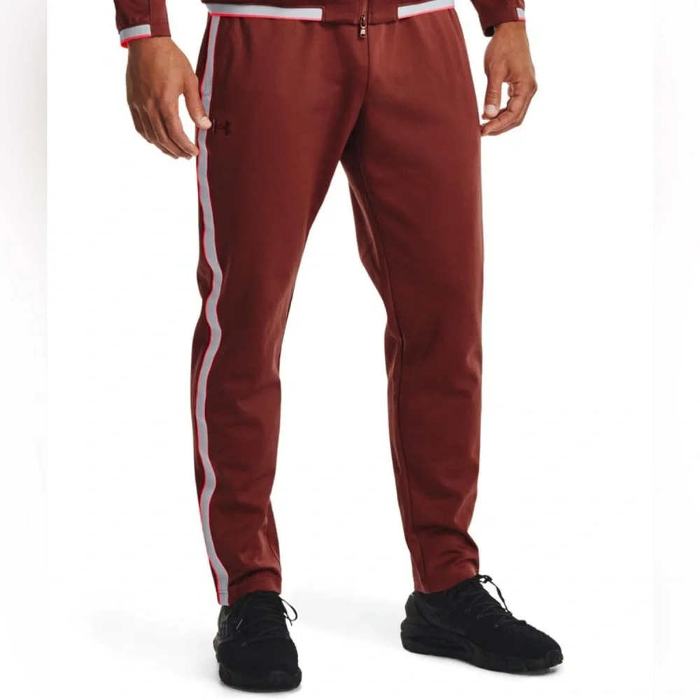 NWT Men’s Under Armour Athlete Recovery Maroon Joggers/ Sweatpants Sz‎ Small